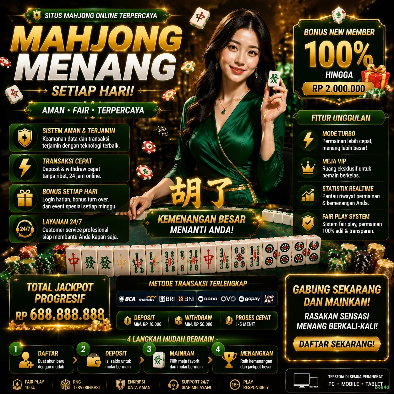 Mengungkap Ragam Permainan di pos4d